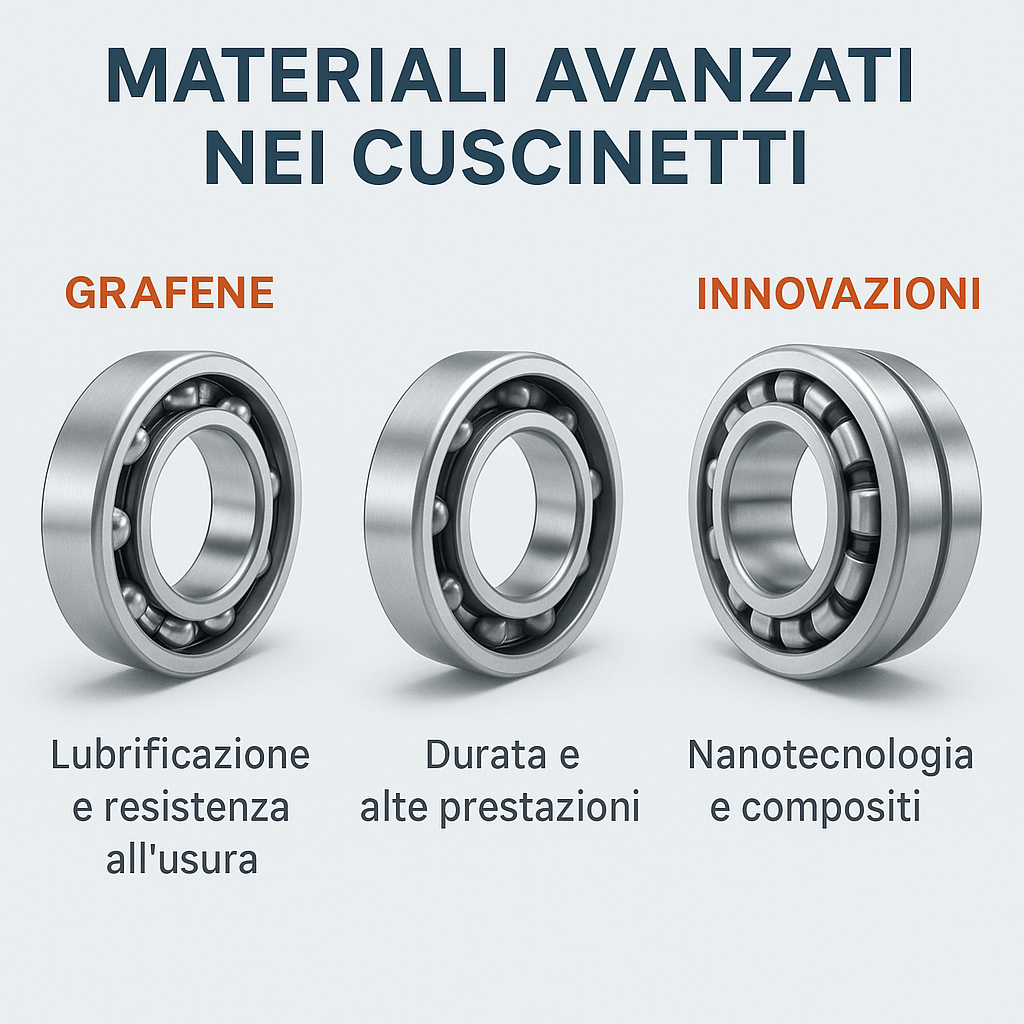 Materiali Avanzati nei Cuscinetti: Grafene, Ceramica e le Ultime Innovazioni