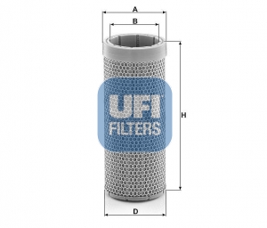 27.557.00 UFI - Filtro Aria per CASE