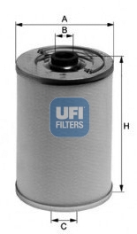21.062.00 UFI - Filtro Diesel per MERCEDES BENZ e vari
