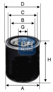 S8608HP UFI - Filtro per ATMOS