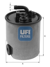 24.006.00 UFI - Filtro Diesel per MERCEDES BENZ