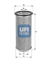 27.971.00 UFI - Filtro Aria per FORD e vari