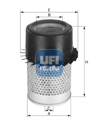 27.923.00 UFI - Filtro Aria per vari