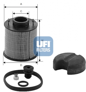 S4403U UFI - Filtro per DAF
