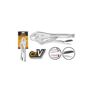 Pinza a scatto regolabile autobloccante industriale placcata in nickel