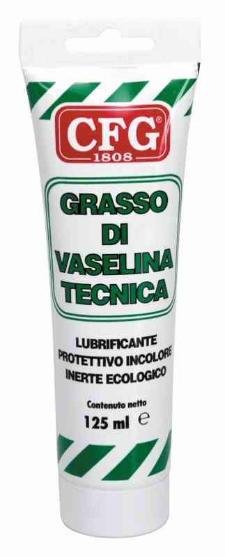 GRASSO VASELINA TUBO 125ml - 6 PEZZI