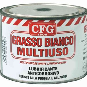 GRASSO BIANCO MULTIUSO grasso al litio 500ml - 3 PEZZI