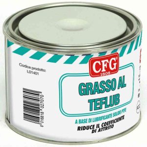 GRASSO AL TEFLUB. 500ml Riduce attrattrito. scivolante - 6 PEZZI