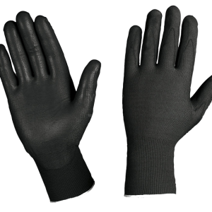 Guanto nylon NERO, spalmato con Nitrile TG.10 - 12 PEZZI