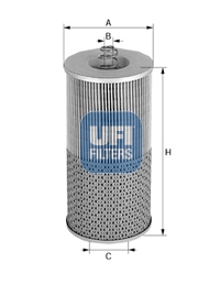 26.611.00 UFI - Filtro Diesel per vari