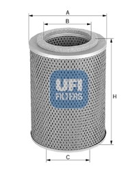 25.439.00 UFI - Filtro Olio Cartridge per MAN e vari