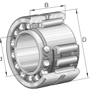 CUSCINETTO NKIA5907-XL - 35X55X27