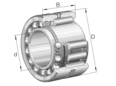 CUSCINETTO NKIA5906-XL - 30X47X23