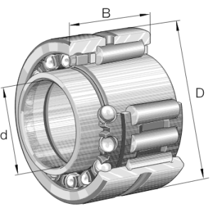 CUSCINETTO NKIB5901-XL - 12X24X17,5