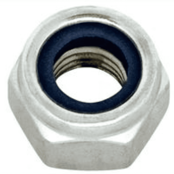 DIN985 Dadi autobloc. basso PG CL10 ZINCATO M18