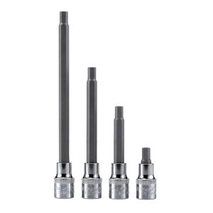 Inserto a bussola esagonale 1/2" LUNGH. 4MM