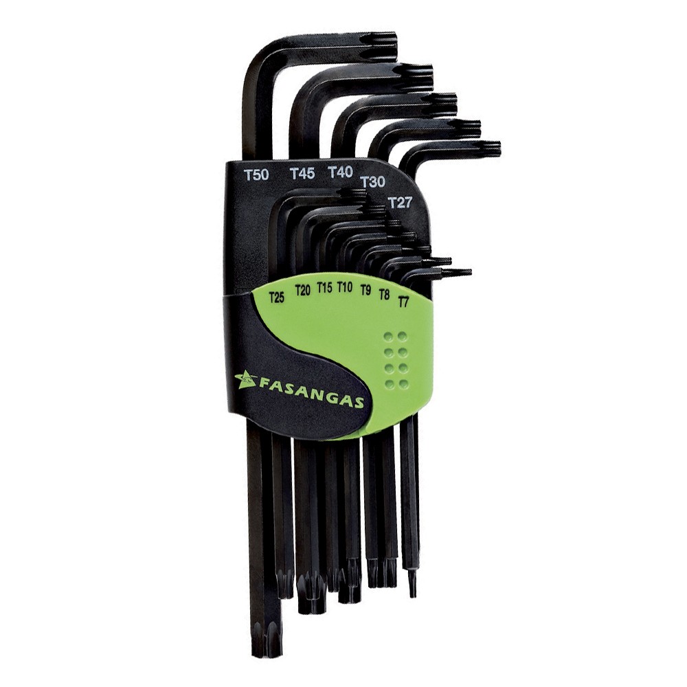 SET CHIAVI MASCHIO PIEGATE CON IMPRONTA TORX