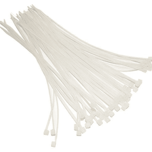 FASCETTE NYLON BIANCHE 3,6X370 PEZZI 100