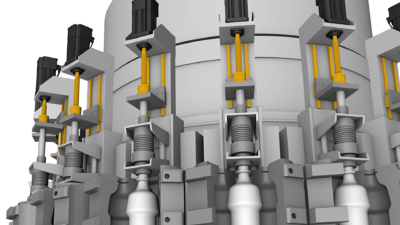 Applicazione per la produzione di bottiglie in pet