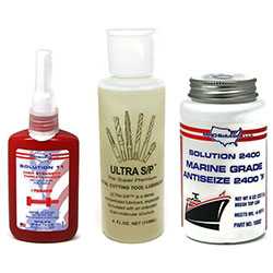 Aumenta la durata del dispositivo di fissaggio con frenafiletti, lubrificante per punte elicoidali e soluzione antigrippaggio