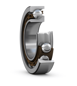 Cuscinetti a sfere a contatto obliquo a una corona