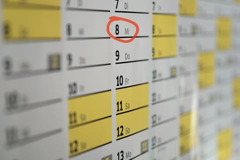 calendario di manutenzione