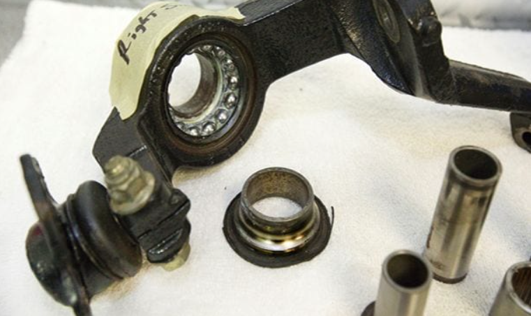 inclinazione cuscinetti danneggiati